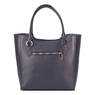Foto 2 | Foto 2 | Bolso Tote A Ángelozano Modelo Karmina De Piel Con Telar Artesanal Rombos Color Negro