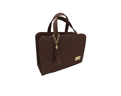 Foto 2 | Foto 2 | Bolsa En Piel Vacuno Cincelada Fana Patricia Chocolate