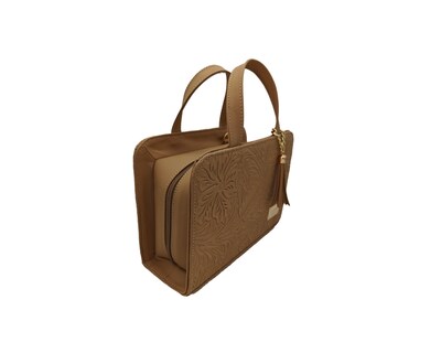 Foto 2 | Foto 2 | Bolsa En Piel Vacuno Cincelada Fana Patricia Camel