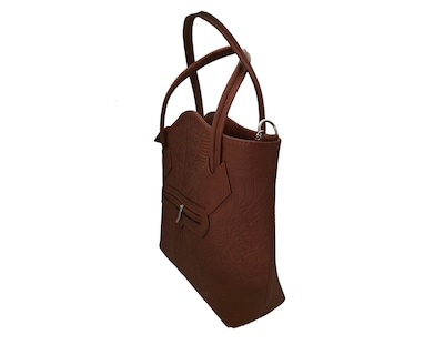 Foto 3 | Foto 3 | Bolsa En Piel Vacuno Cincelada Fana Penélope Chedrón