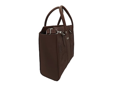 Foto 2 | Foto 2 | Bolsa En Piel Vacuno Cincelada Fana Camila Chocolate