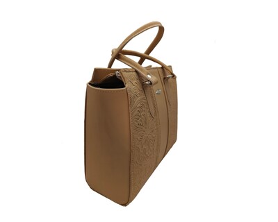 Foto 2 | Foto 2 | Bolsa En Piel Vacuno Cincelada Fana Camila Camel