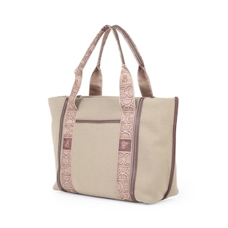 Foto 2 | Foto 2 | Bolsa Tote Cloe Tela Cintas Decorativas
