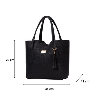 Foto 3 | Foto 3 | Bolsa Fana Kailila Color Negro Bonita
