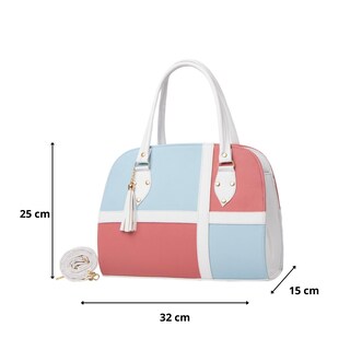 Foto 3 | Foto 3 | Bolsa Fana Ilma Color Rojo /azul Refinada