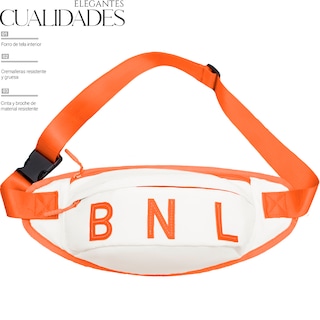 Foto 2 | Foto 2 | Bolso Riñonera De Moda Multifuncional Casual Cangurera Naranja