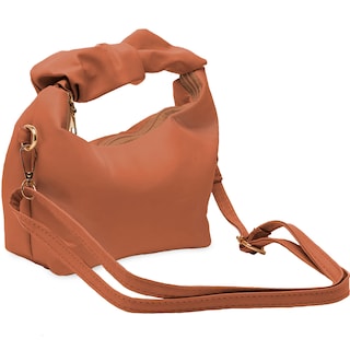 Foto 1 | Foto 1 | Bolso de Mano Tipo Piel Elegante Casual Marrón para Mujer