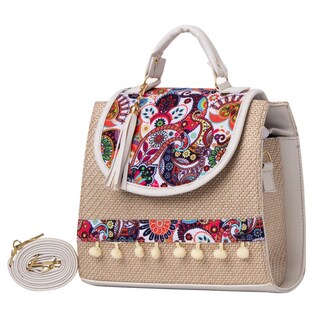 Foto 2 | Foto 2 | Bolsa Yute Para Mujer Fana Roma Color Blanco Especial