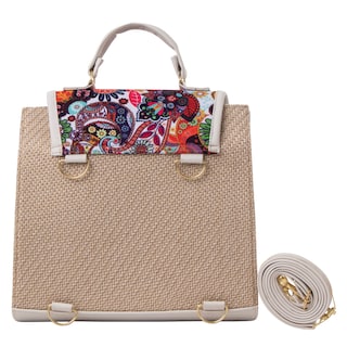 Foto 4 | Foto 4 | Bolsa Yute Para Mujer Fana Roma Color Blanco Especial