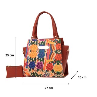 Foto 3 | Foto 3 | Bolsa Yute Para Mujer Fana Victoria Color Ginger Sensacional