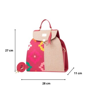 Foto 3 | Foto 3 | Bolsa Yute Para Mujer Fana Tana Color Fiusha Fashions