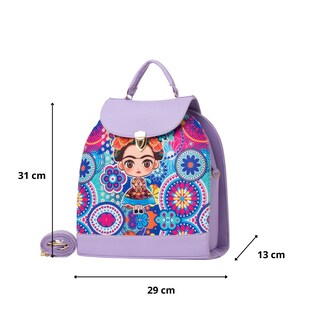 Foto 2 | Foto 3 | Bolso Yute De Mujer Fana Sabina Color Lila Fina