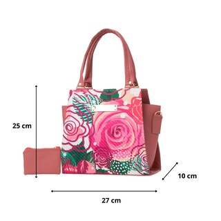 Foto 3 | Foto 3 | Bolso Yute De Mujer Fana Victoria Color Rosa Elegante