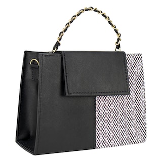 Foto 2 | Foto 2 | Bolso Para Dama Negro Cadena Esfera Sintetico Aída Nueva Imagen