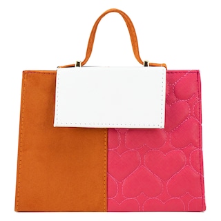 Foto 1 | Foto 1 | Bolso Para Dama Fiusha Durazno Corazón Textil/sintetico Gina Nueva Imagen