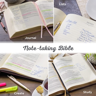 Foto 3 | Foto 3 | Bible Christian Art Gifts Kjv, Piel Sintética Para Tomar Notas - Venta Internacional.