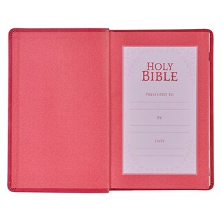 Foto 7 | Foto 7 | Bible Christian Art Gifts Kjv Santa Biblia, Tamaño Estándar, Rosa - Venta Internacional.