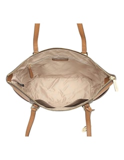 Foto 3 | Foto 3 | Bolsa Michael Kors Charlotte Large Logo Top-zip Tote Bag 35t0gcft3b Café
