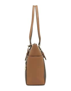 Foto 4 | Foto 4 | Bolsa Michael Kors Charlotte Large Logo Top-zip Tote Bag 35t0gcft3b Café