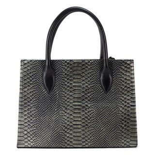 Foto 3 | Foto 3 | Bolso Para Dama Negro Piel Vibora Piel 100% Gianni Nueva Imagen