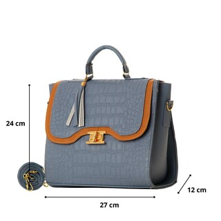 Foto 2 | Foto 2 | Bolso De Mujer Fana Belen Color Azul Premium M3821 !!!