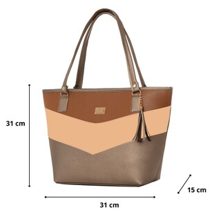 Foto 2 | Foto 2 | Bolsa Para Mujer Fana Carola Color Antimonio Sensacional M3842 !!!