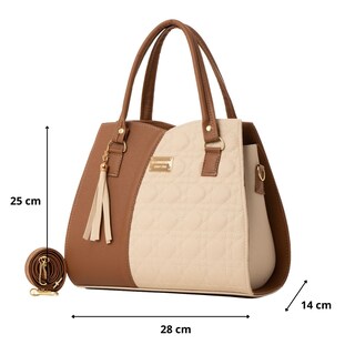 Foto 2 | Foto 2 | Bolsa Para Mujer Fana Addison Color Camel Bonita M3772 !!!