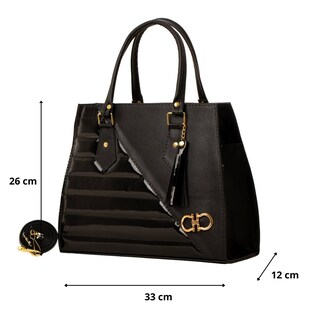 Foto 2 | Foto 2 | Bolsa Para Mujer Fana Aura Color Negro Elegante M3764 !!!