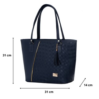 Foto 2 | Foto 2 | Bolso De Mujer Fana Cayetana Color Azul Marino Reforzada M3845 !!!