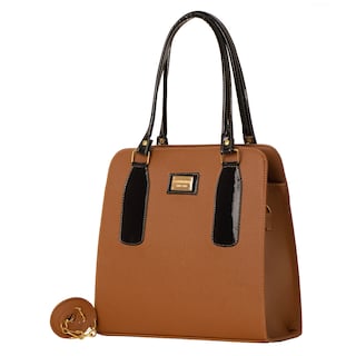 Foto 1 | Foto 1 | Bolsa Para Mujer Fana Cruz Color Camel Sensacional M3870 !!!