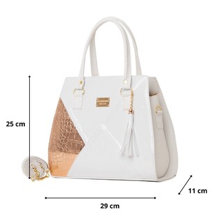 Foto 2 | Foto 2 | Bolsa Para Mujer Fana Amy Color Blanco Preciosa M3796 !!!