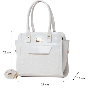 Foto 2 | Foto 2 | Bolso De Mujer Fana Amira Color Blanco Reforzada M3747 !!!