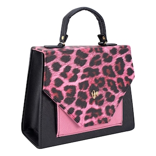Foto 2 | Foto 2 | Bolso Para Dama Rosa Leopardo Sintetico Melanie Nueva Imagen