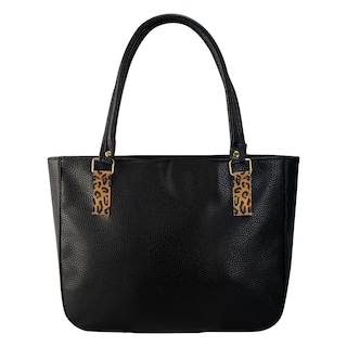 Foto 3 | Foto 3 | Bolso Para Dama Negro Leopardo Felino Sintetico Carmela Nueva Imagen