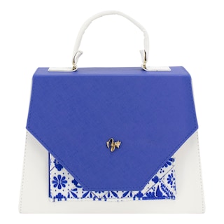 Foto 1 | Foto 1 | Bolso Para Dama Azul Rey Yute Talavera Sintetico Melanie Nueva Imagen