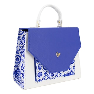 Foto 2 | Foto 2 | Bolso Para Dama Azul Rey Yute Talavera Sintetico Melanie Nueva Imagen