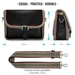 Foto 2 | Foto 2 | Bolso Al Hombro Toledo - Negra