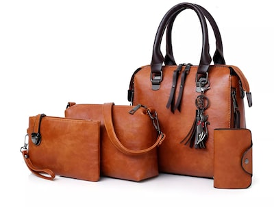 Foto 1 | Foto 1 | Set 4 Bolsas Xtellar Cat Mujer Marron