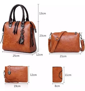 Foto 2 | Foto 2 | Set 4 Bolsas Xtellar Cat Mujer Marron