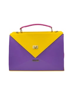 Foto 1 | Foto 1 | Bolso Crossbody Siena Luminosa Bicolor Hereje Para Dama