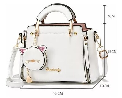 Foto 2 | Foto 2 | Bolso Xtellar De Mano Cross Cat Negro