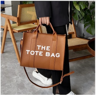 Foto 6 | Foto 6 | Thetotebag Bolsos Para Mujer Pu Capacidad Cercanías Color Marron