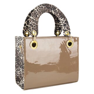 Foto 2 | Foto 2 | Bolso Para Dama Venado Charol Chita Beige Sintetico Aranza Nueva Imagen