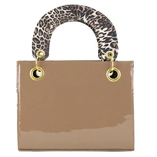 Foto 3 | Foto 3 | Bolso Para Dama Venado Charol Chita Beige Sintetico Aranza Nueva Imagen