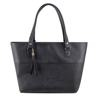 Foto 1 | Foto 1 | Bolso Para Dama Negro Dapra Mandala Sintetico Elba Nueva Imagen
