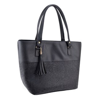 Foto 2 | Foto 2 | Bolso Para Dama Negro Dapra Mandala Sintetico Elba Nueva Imagen