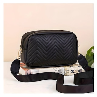 Foto 3 | Foto 3 | Bolso De Hombro Casual Con Diseño De Ondas Para Mujer Belug, Negro
