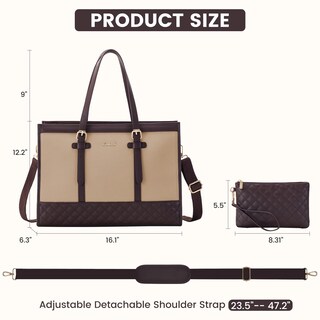 Foto 2 | Foto 2 | Bolso De Lona Lovevook Para Portátil Para Mujer De 15.6 Pulgadas Con Bolso De Mano - Venta Internacional.