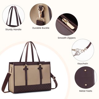 Foto 5 | Foto 5 | Bolso De Lona Lovevook Para Portátil Para Mujer De 15.6 Pulgadas Con Bolso De Mano - Venta Internacional.