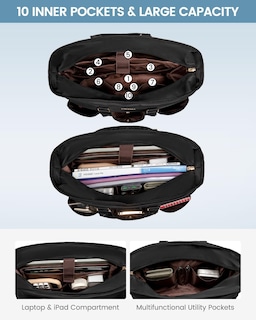 Foto 2 | Foto 2 | Bolsa De Mano Para Portátil Lovevook Para Mujer, Trabajo, Impermeable, 15.6 Pulgadas - Venta Internacional.